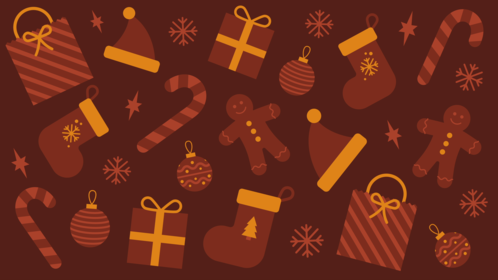 Christmas Background Red