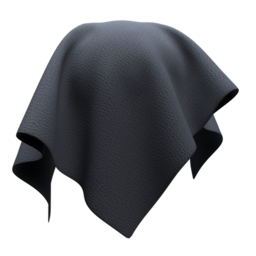 Black Synthetic Leather 1