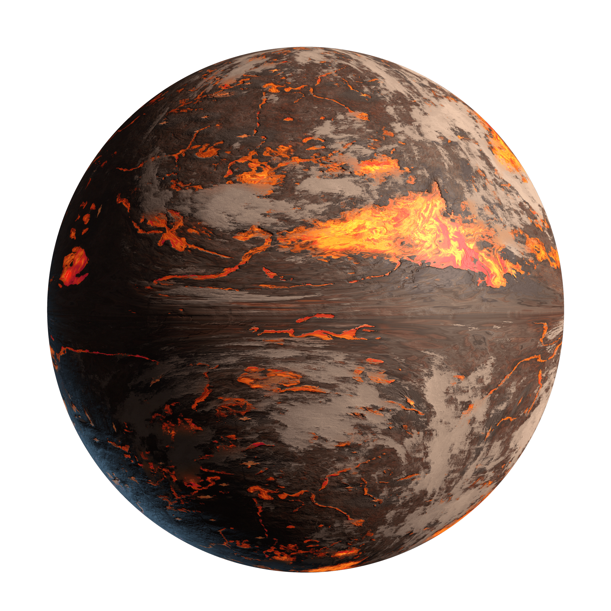 Lava Planet Material 1