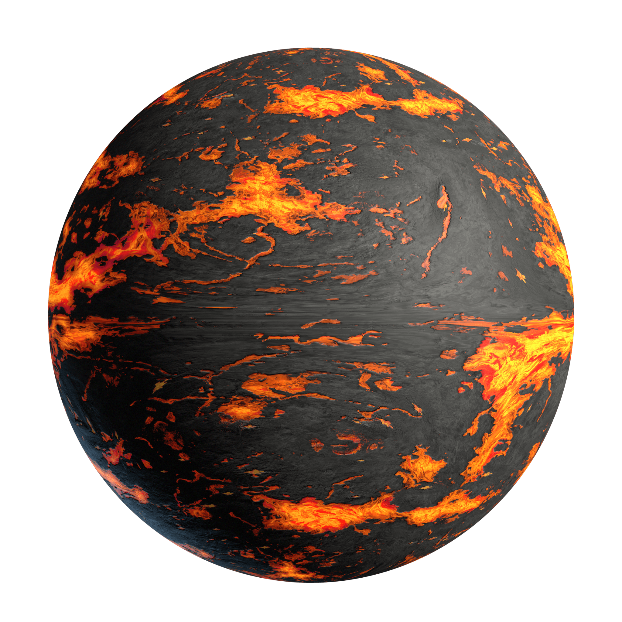 Lava Planet Material 2
