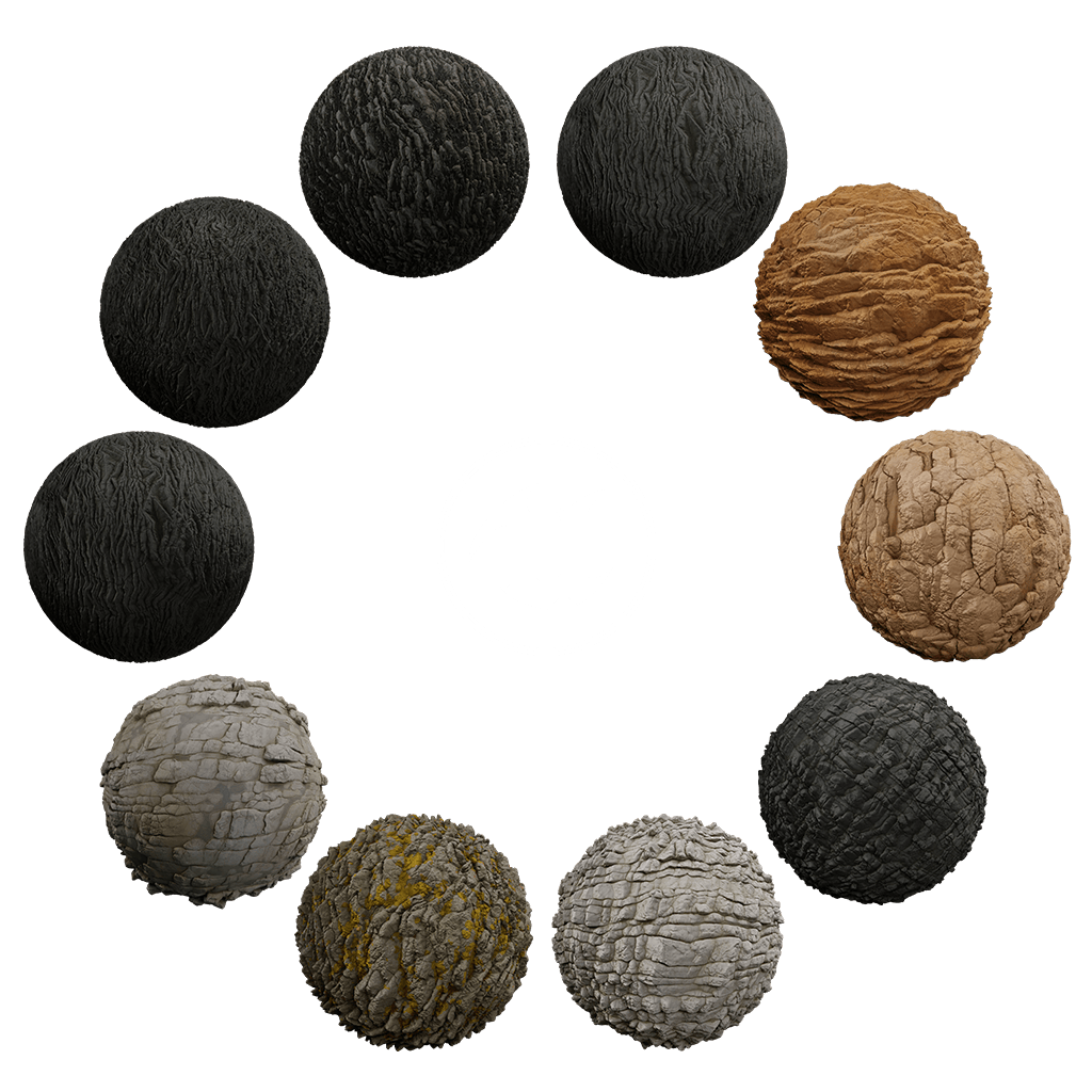 Unreal Cliff Materials