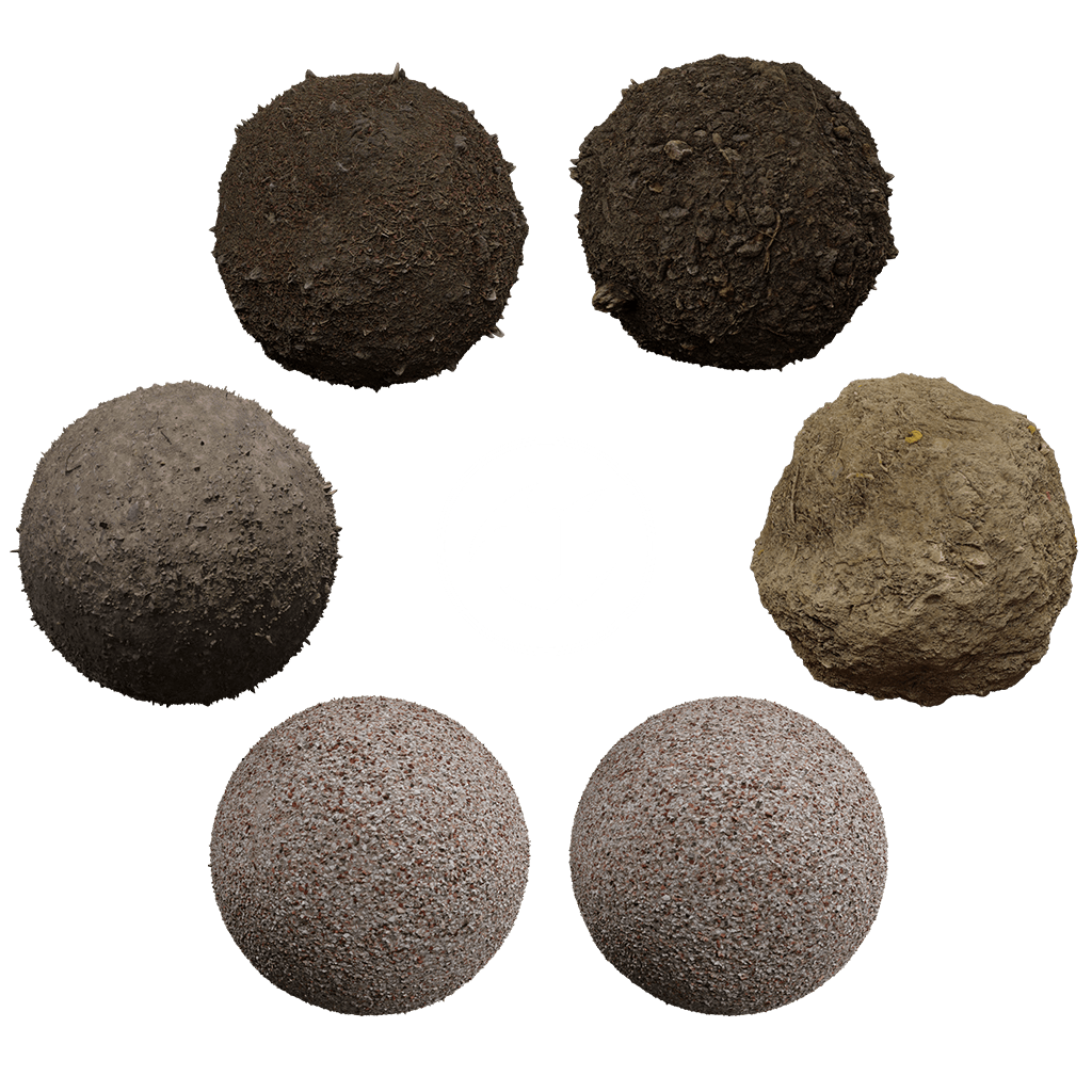 Unreal Dirt Materials