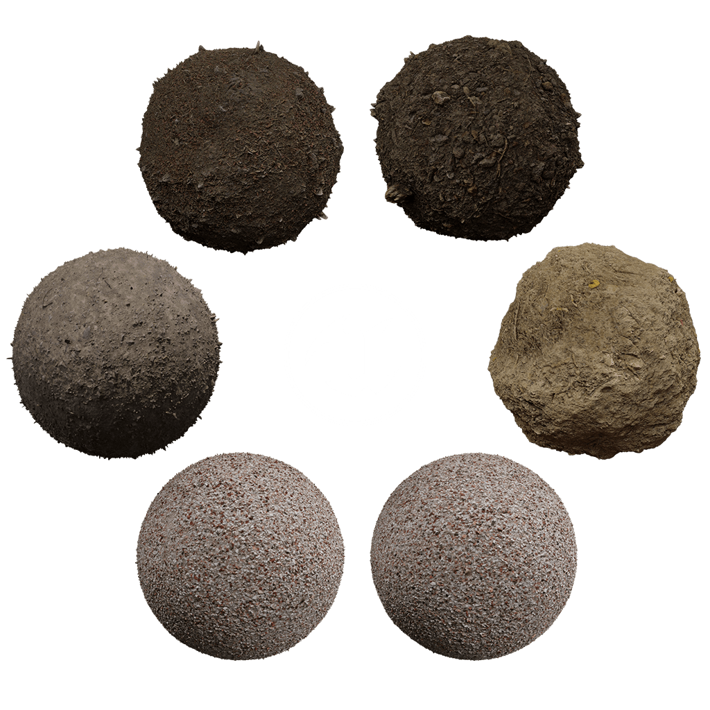 Unreal Dirt Materials