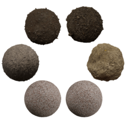 Unreal Dirt Materials