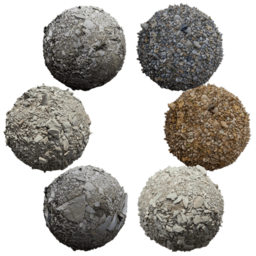 Unreal Rocky Materials