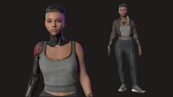 Cyberpunk Female 1