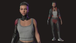 Cyberpunk Female 3