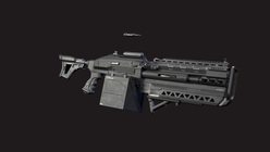 Leviathan Scifi Gun