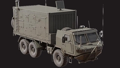 Military Cargo Truck Radar