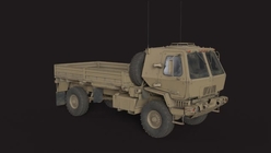 Military Truck Desert 4x4