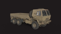 Military Truck Desert 6x6