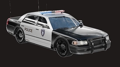 Sedan Police Car 1