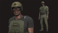 Sheriff Uniform Male