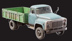 Truck Old Rusty 1960s