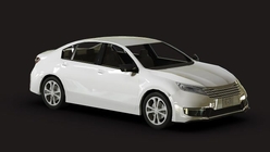 Sedan Car - Low Poly