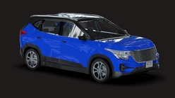 Car SUV - Low Poly