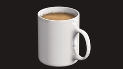 Coffee Cup White Full