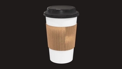 Paper Cup Black 2