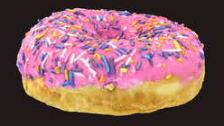 Pink Donut Sprinkles