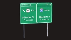 Roadsign Large