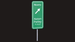 Roadsign Tall