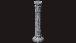 Stone Small Pillar 1