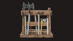 Viking Weapon Rack